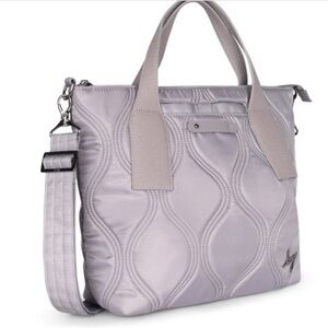 Lug Women's Elegant Silver/pearl Tote Bag